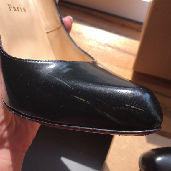 Christian Louboutin Simple Pump 85 - lightly worn - Picture 5 of 11